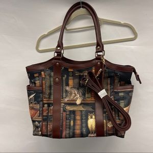 New Bradford Exchange Classic Tails Tote Cat Purse